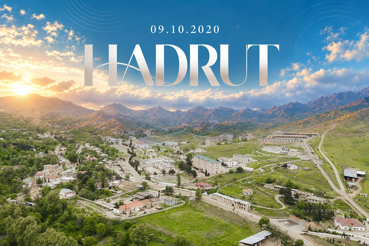 Hadrutun işğaldan azad olunmasından 6 il ötür 