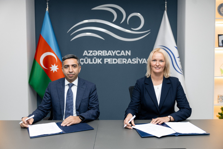 Azərbaycan və Belarus üzgüçülük federasiyaları arasında memorandum imzalanıb