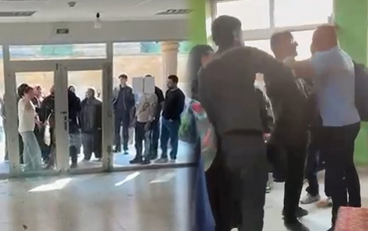 Məktəbə hücum edənlərin VİDEOSU YAYILDI