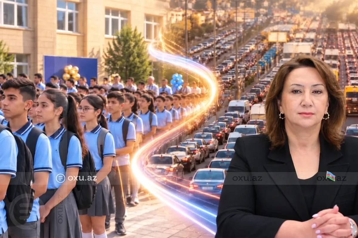 Tıxacların azalması üçün deputatdan təklif: \"Dərslər 10:00-da başlasın\" 