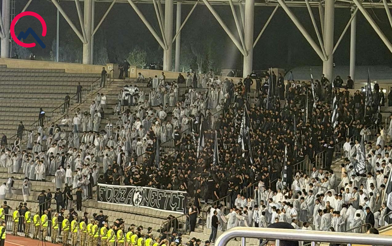 “Qarabağ” - “Neftçi” matçından öncə stadionda diqqətçəkən mənzərə - Fotolar - Video