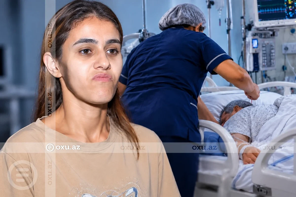 Xəstəni 40 dəqiqə döydüyü iddia edilən sanitar danışdı: \"Böhtan ataraq məni işdən çıxarıblar\" - Video