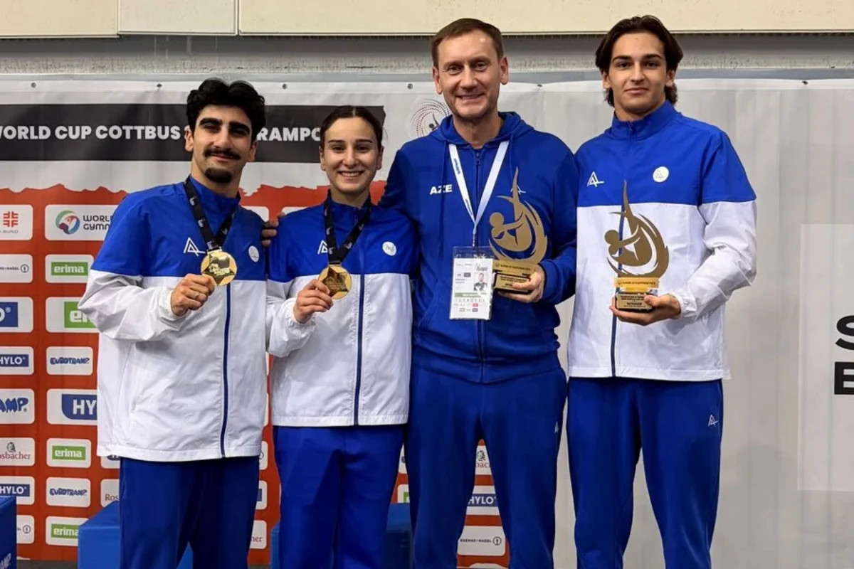 Azərbaycan gimnastları Dünya Kuboku seriyalarının qalibi oldular - Foto