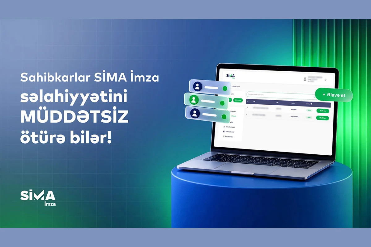 Sahibkarlar SİMA İmza səlahiyyətini onlayn və müddətsiz ötürə bilər&nbsp;