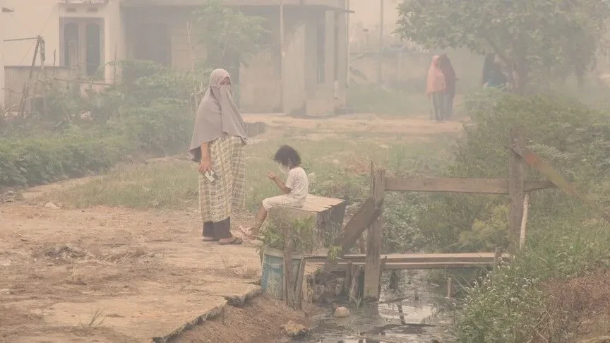 Meşələr yandı,ölkəni infeksiya bürüdü - Müsəlman ölkəsində DƏHŞƏT