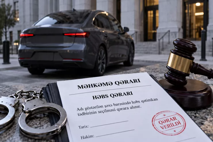 Maşını nömrəsiz sürən qazilər həbs olundu