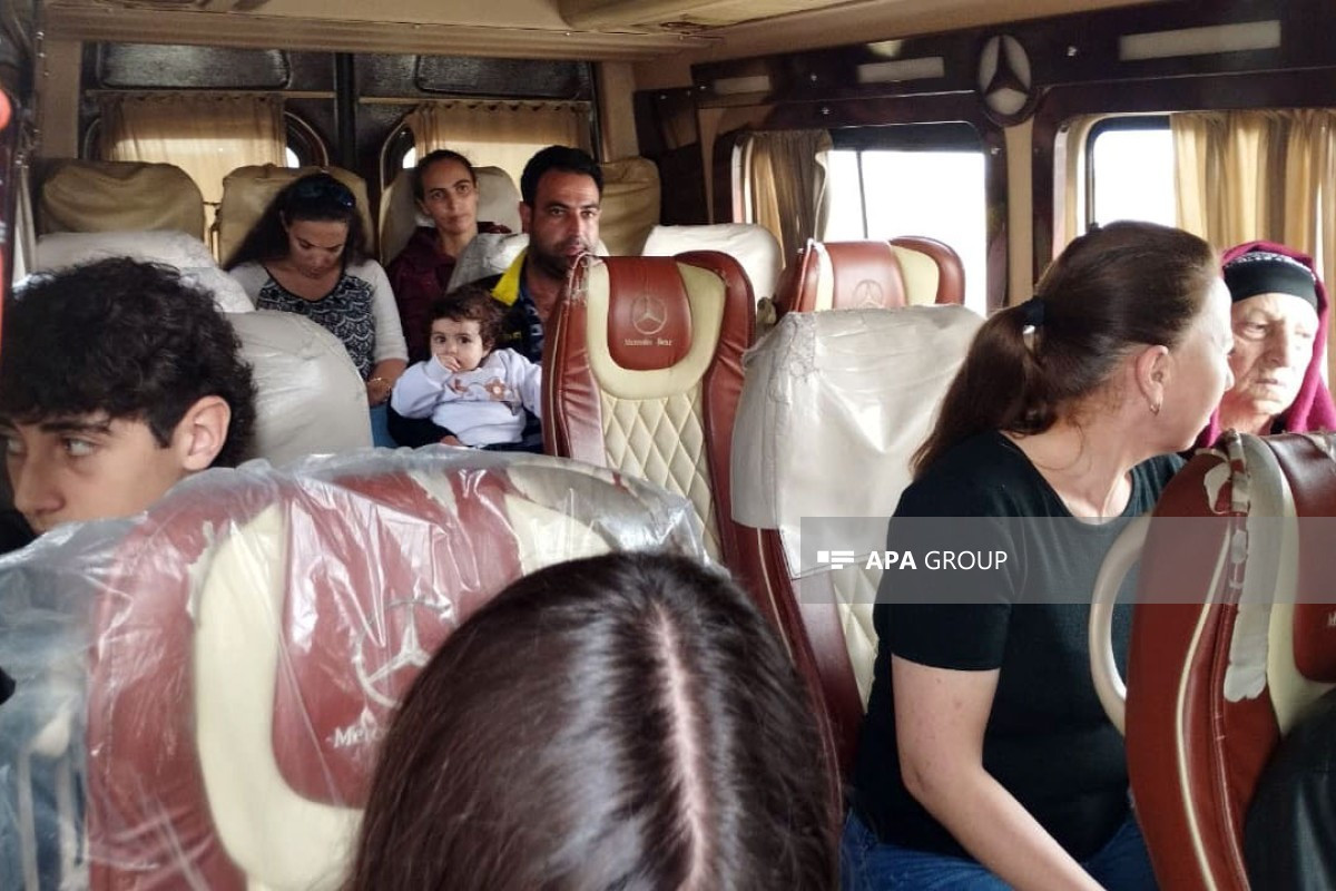 Xocalı və Ağdərə rayonlarına növbəti köç karvanları yola salınıb - FOTO&nbsp;