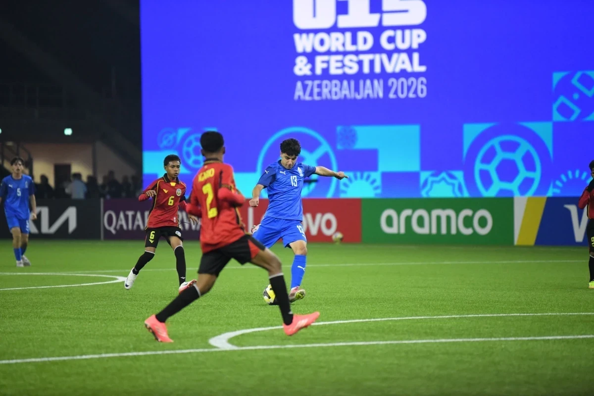 FIFA U-15: Azərbaycan Timor-Leste millisini 6:0 məğlub edib