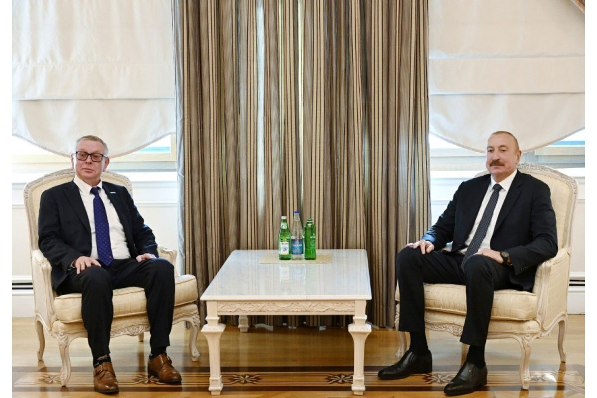 Prezident İlham Əliyev BMT-nin Terrorçuluqla Mübarizə İdarəsinin nümayəndəsini qəbul edib&nbsp;