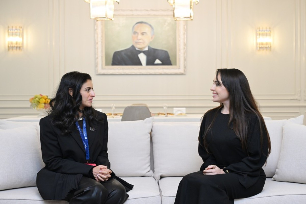 Leyla Əliyeva onunla  görüşüb 