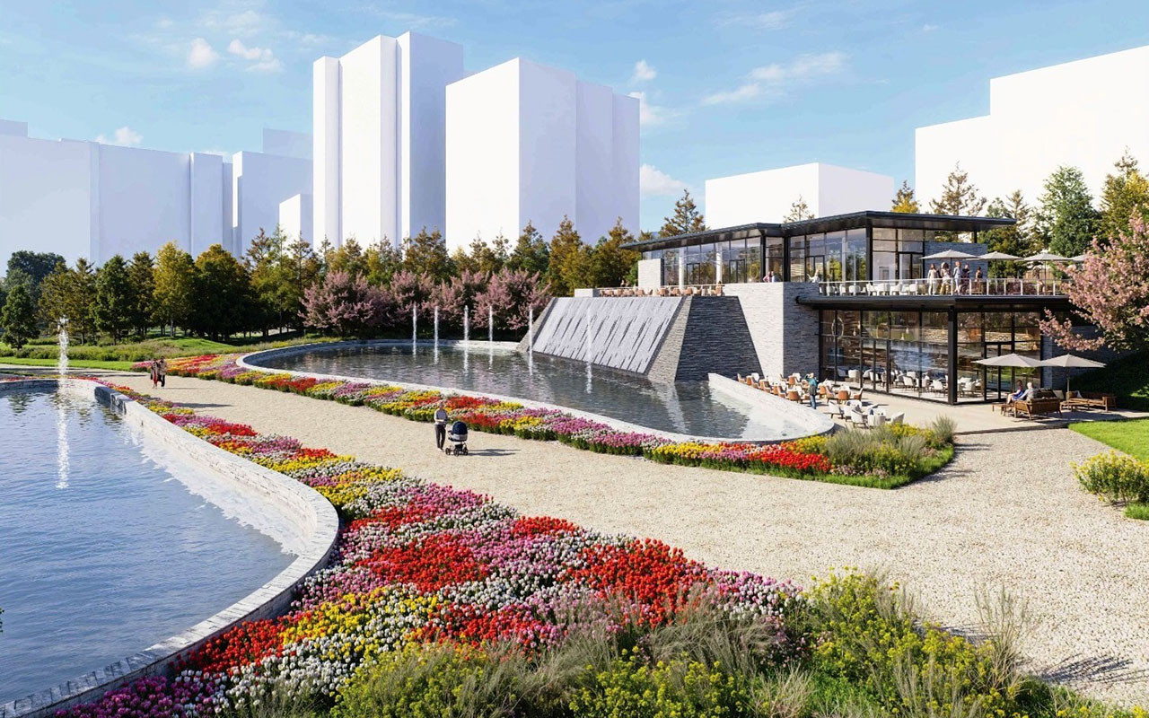 Bakıda yeni park salınır - Fotolar 