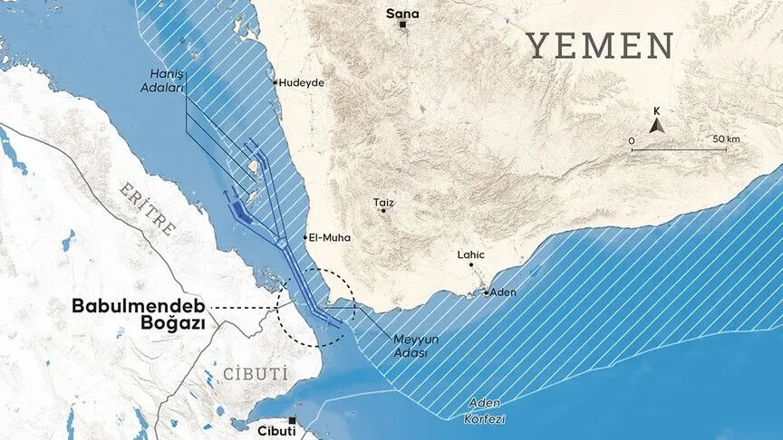 Yəmən ordusu: Bab əl-Məndəb boğazındakı strateji məntəqələr üzərində nəzarət ələ keçirilib