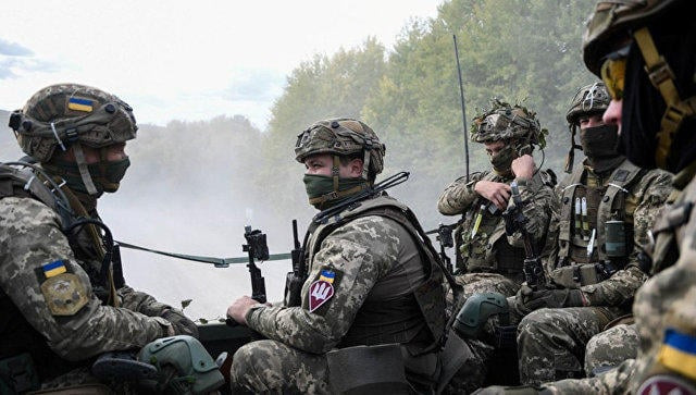 Ukrayna ordusu Rusiyaya girdi: canlı qüvvə məhv edildi