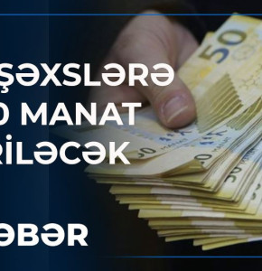 Hər bir ailə üzvünə 125 manat veriləcək   - VİDEO 