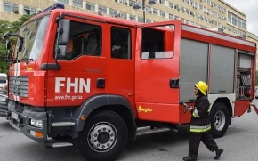Azərbaycanda klinika yanır&nbsp;