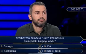 Azərbaycanla bağlı sual ona 300 min qazandırdı  -  VİDEO 
