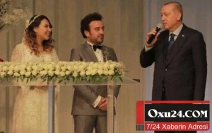 Ərdoğan yenə nikah şahidi oldu