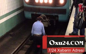Bakı metrosunda qadın özünü qatarın altına atdı - Başı bədənindən ayrıldı