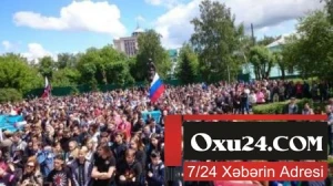 Rusiyanı mitinqlər bürüdü – Saxlanılanlar var