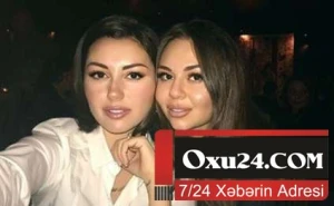 Safura Əliyeva rəssam bacısı ilə şeir gecəsində - FOTO