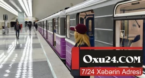 Bakıda metrosunda olay: gənc oğlan özünü qatar xəttinə atdı