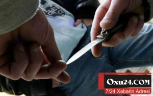 Bakıda qız üstündə qan töküldü