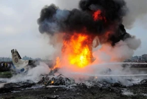 Azərbaycanın cənubunda hərbi təyyarə qəzaya uğradı - ÖLƏNLƏR VAR
