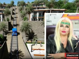 Tanınmış aktrisa reklama çəkildi -  İş adamı villa verdi