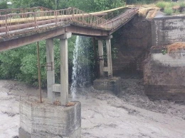 Göyçayda körpü dağılıb, evlər uçmaq təhlükəsi qarşısındadır