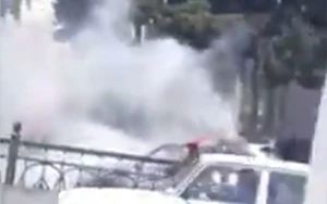 Sumqayıtda yaşayış binası yanıb - Təxliyə edilənlər var