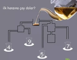 İlk olaraq hansı stəkana çay dolacaq? - Bu testdə çox adam səhv edir