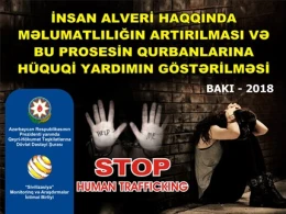 İnsan alveri haqqında tədbirə start verildi