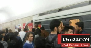 Bakı metrosunda ölüm
