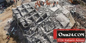 Hindistanda 6 mərtəbəli bina çökdü: dağıntılar altında azı 50 nəfər var