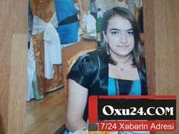 Sumqayıt şəhərində 25 yaşlı qız itkin düşüb