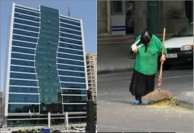 Nazirlik qolu qırılan süpürgəçi qadınla maraqlandı, o isə təkliflərdən imtina etdi – Rəsmi açıqlama