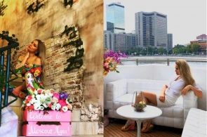 Nigar Moskvada rusiyalı oliqarxın yaxtasında - FOTO