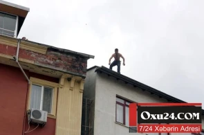 SUMQAYITDA GƏNC OĞLAN ÖZÜNÜ BINADAN ATDI