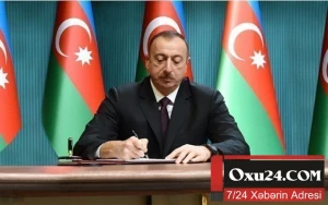 İlham Əliyev sərəncam imzaladı