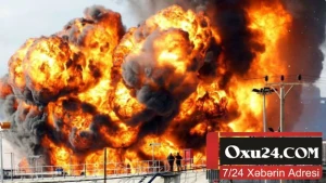 Sumqayıtda güclü partlayış: 4 nəfər yandı