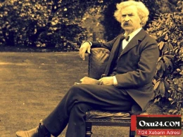 Yazıçı Mark Tvendən 13 səmimi sitat