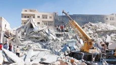 Türkiyə ilə sərhəddə güclü partlayış: 39 ölü, çoxsayda yaralı var