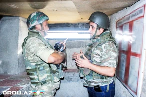 Ordumuzun snayperi düşmən snayperini gözündən vurdu -