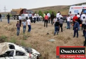 Azərbaycanda dəhşətli qıza: ölən və yaralananlar var