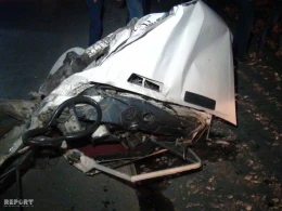 Göyçayda dəhşət:Maşın iki yerə bölündü - Bir ailənin 4 üzvü öldü +