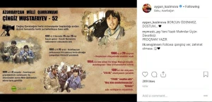 Aygün Kazımova Milli Qəhrəmanı belə yad etdi - FOTO