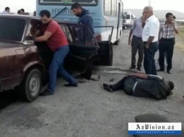 Bakıda dəhşətli qəza: Yaralılar var +FOTOLAR