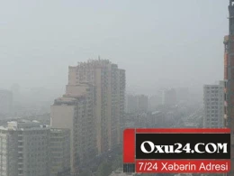 Toz dumanı olacaq - Azərbaycanda