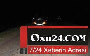Azərbaycanda bir maşının vurduğu piyadanı digəri 40 metr özü ilə sürüdü