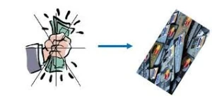 Üç valyuta bir kartda